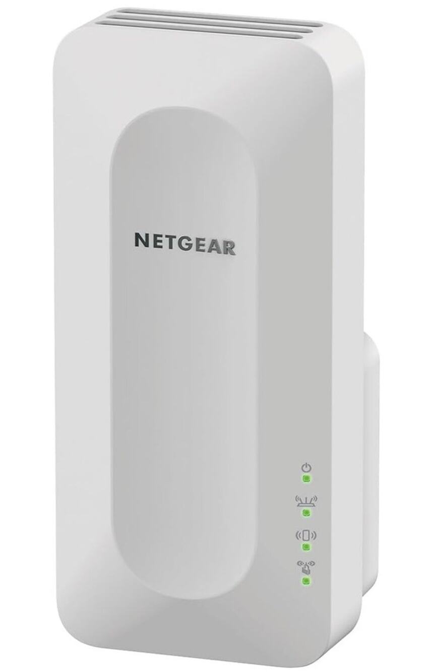 NETGEAR EAX15 AX1800 Wi-Fi 6 Mesh Wall Plug Range Extender & Signal Booster